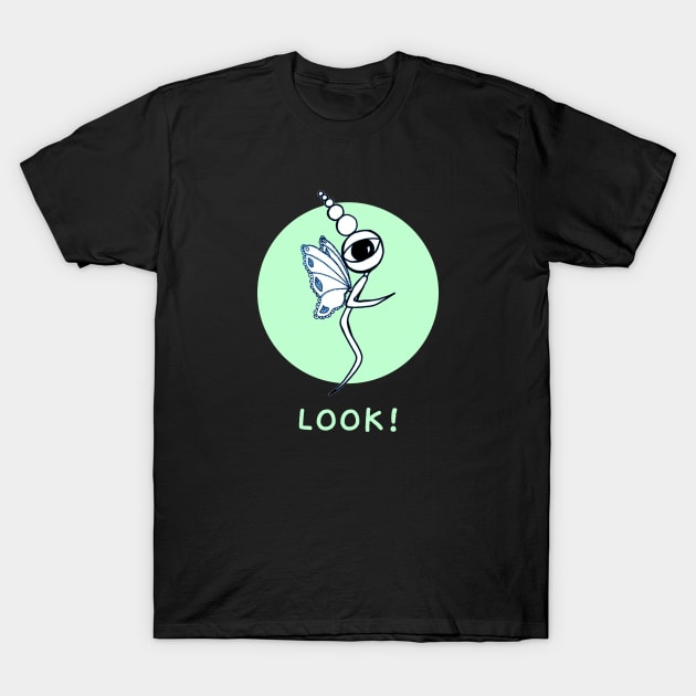 LOOK! T-Shirt by KadyMageInk